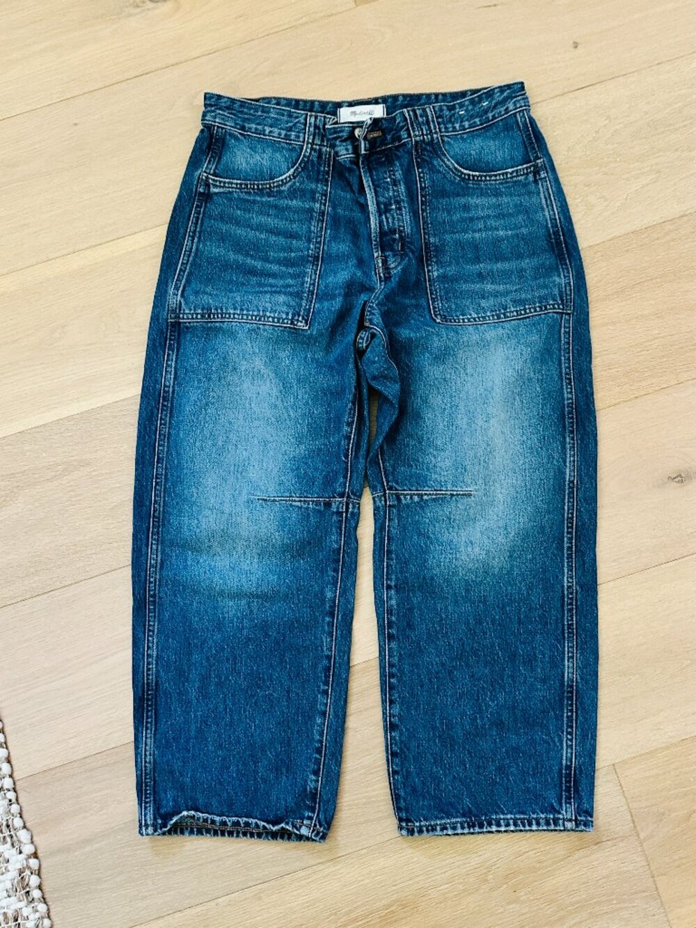 Madewell barrel leg size 29P jeans